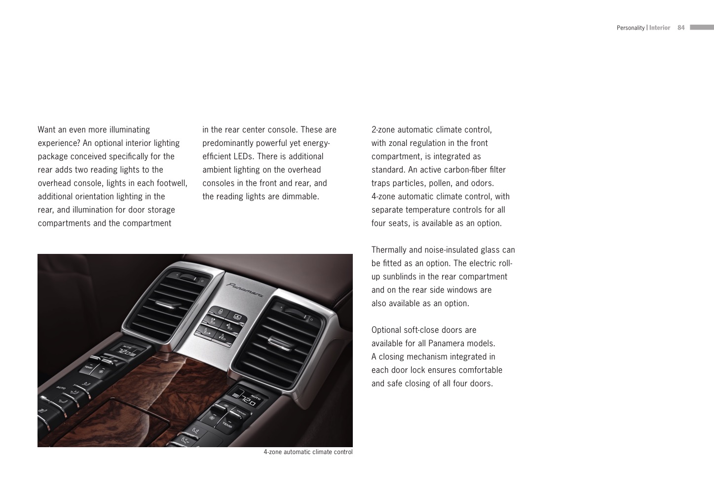 2014 Porsche Panamera Brochure Page 99